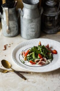 Erdbeer-Parmsan-Salat