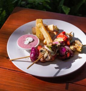 Gemüse-Kebab-Spieße