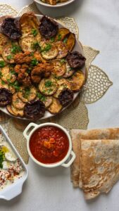 Türkische Meze – Auberginen Yoghurt