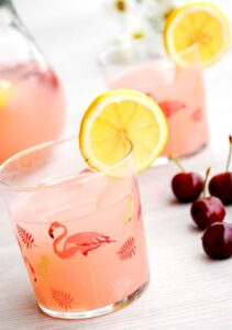 Zitronen-Kirsch-Limonade